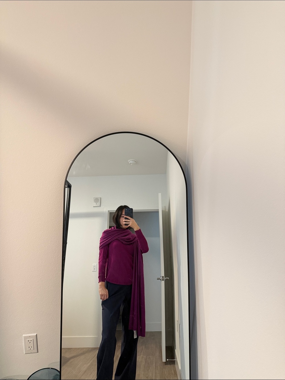 Chico’s Sweater Top with Matching Shawl/Scarf